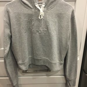 Victoria secret-sport crop hoodie